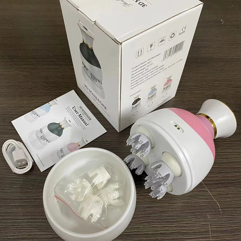 Portable Electric Scalp Head Massager