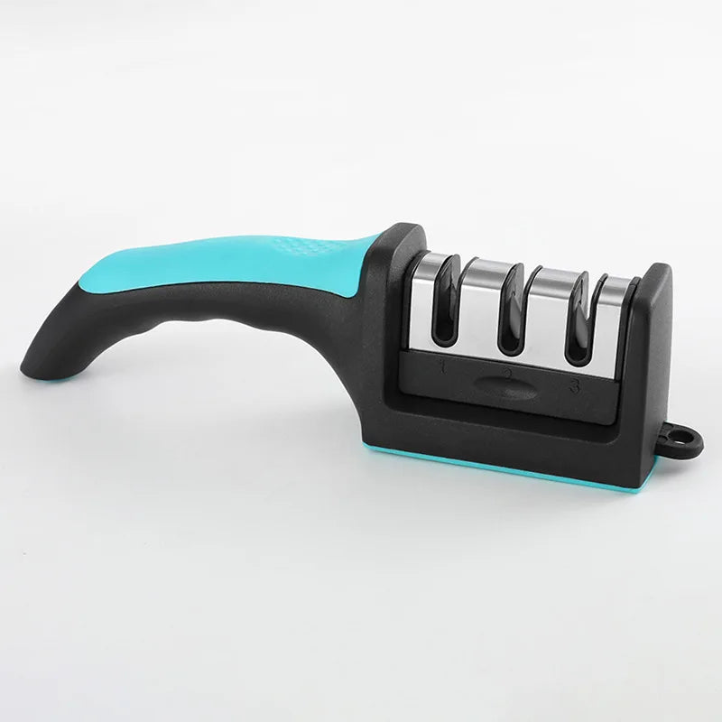 Kitchen 3-Segment Knife Sharpener Household Multi-Functional