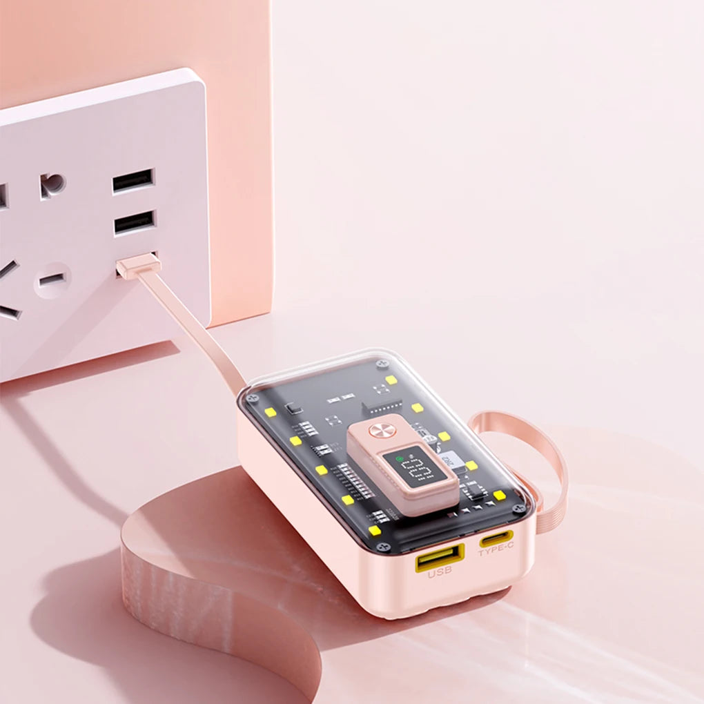 10000mAh Mini Fast Charge For 21700 DIY Kit Large Capacity