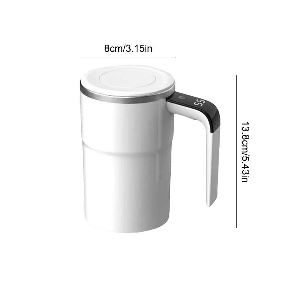 Electric Coffee Mug USB Rechargeable Automatic Magnetic