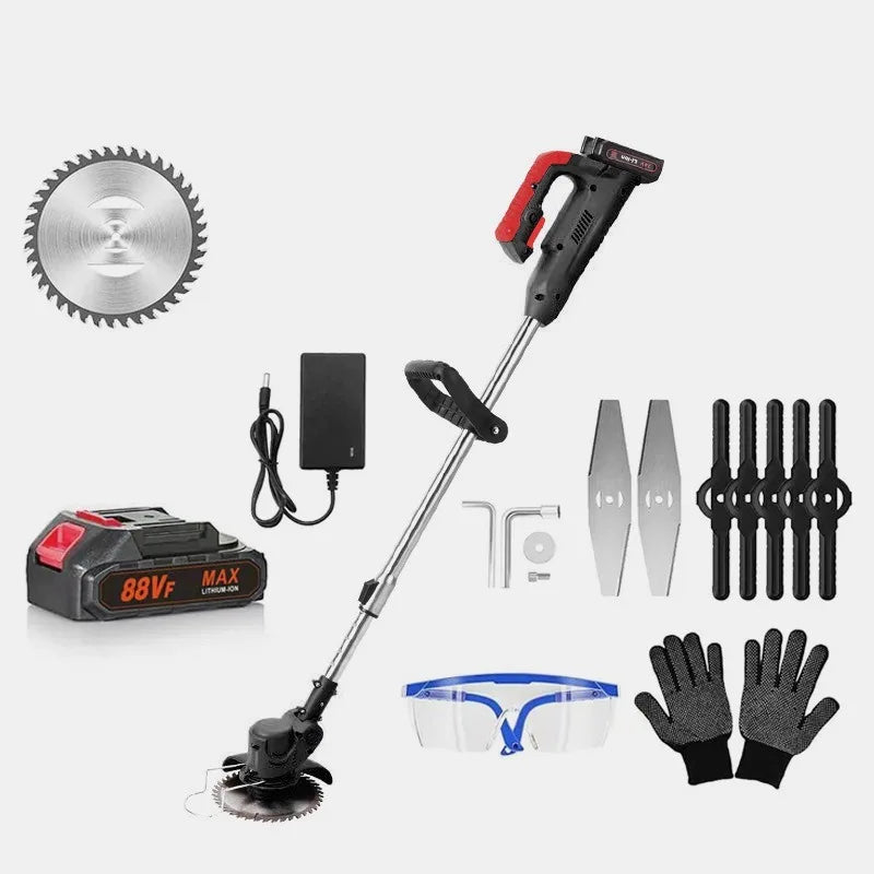 Lithium battery lawn mower household small lawn mower