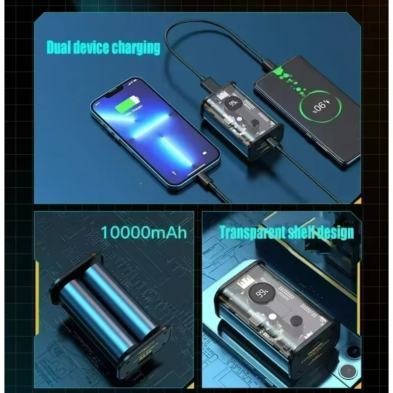 SU 10000mAh Transparent Wireless Power Bank