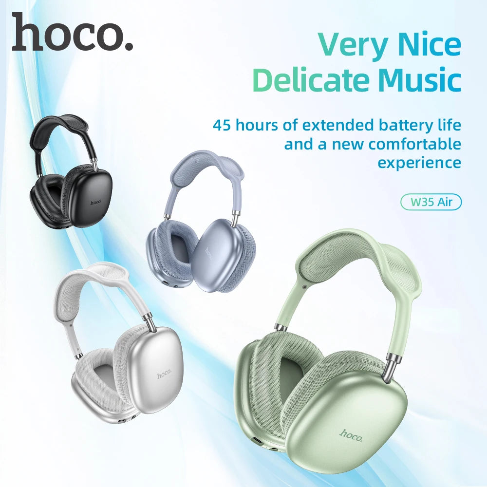 HOCO W35 Air Over-ear Bluetooth Headphones Wireless Sports headset