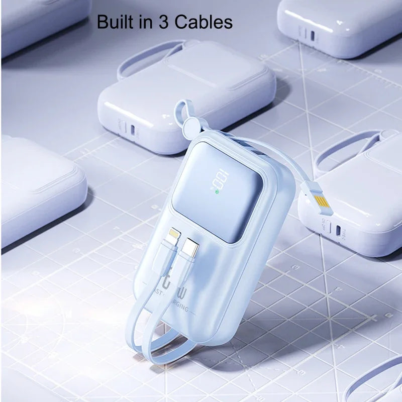 Power Bank 20000mAh Charger Mini Powerbank for iPhone