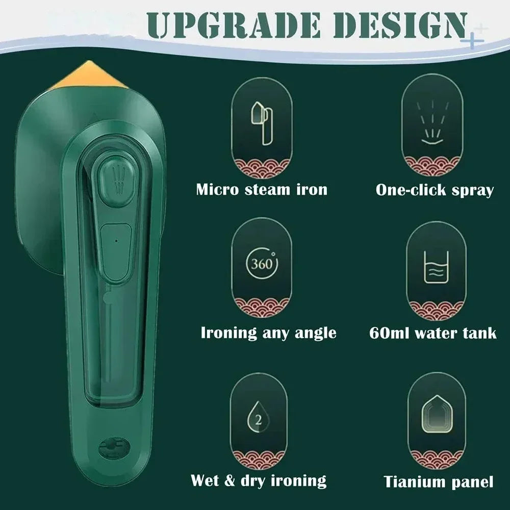 Hand-held Portable Hanging Ironing Machine Steam Iron Ironing