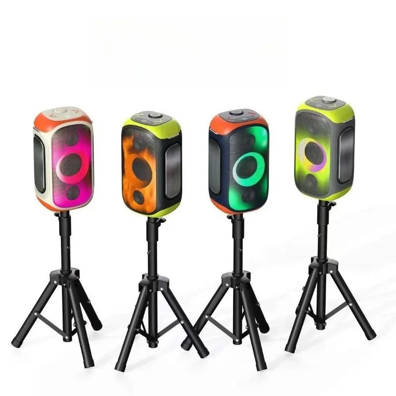 Portable bluetooth speaker with high-power party subwoofer