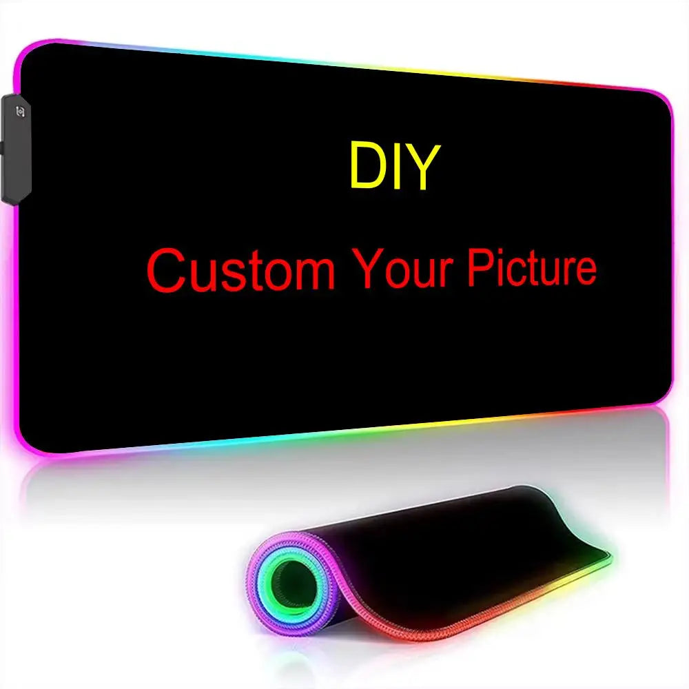 Large RGB Mouse Pad Diamond grid Gaming MousePad Gamer A