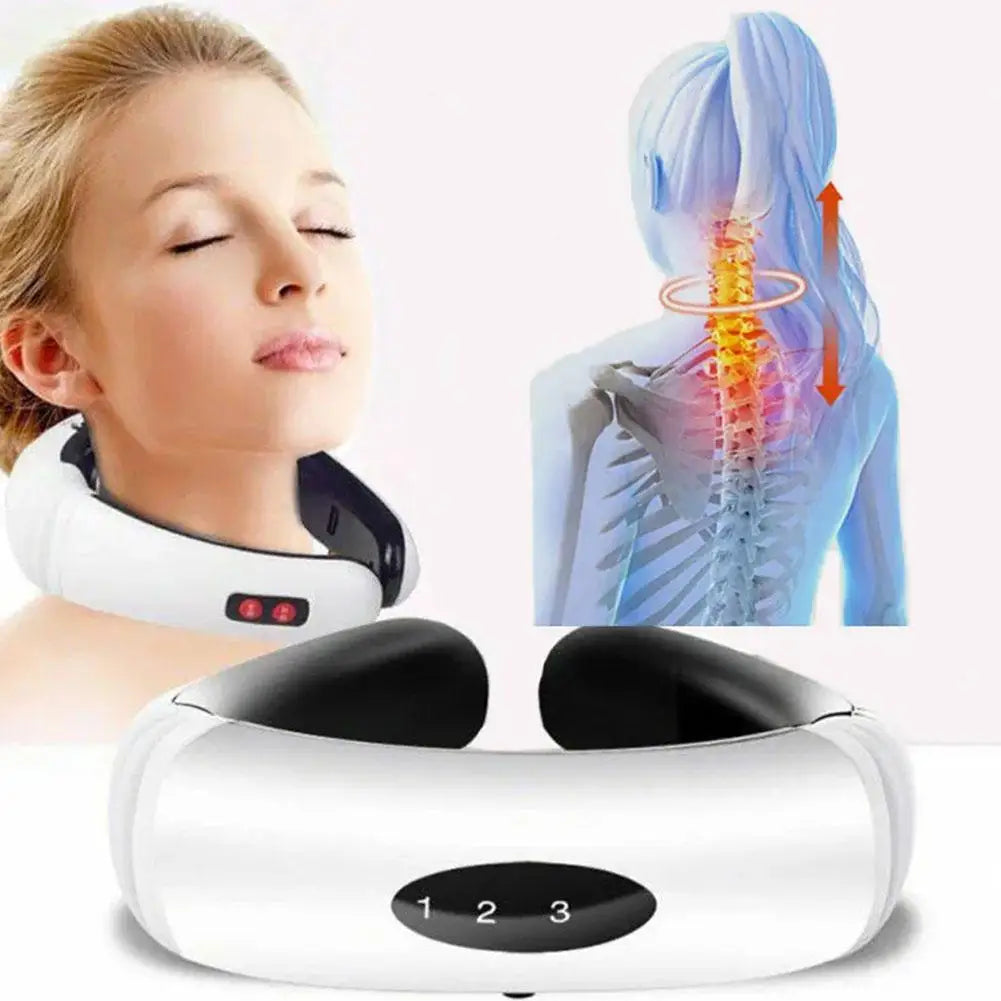 Electric Neck And Back Massager With 6 Modes Of Power Control