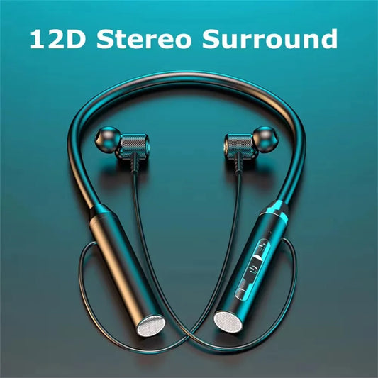 Wireless Bluetooth Earphones Neckband Headphones